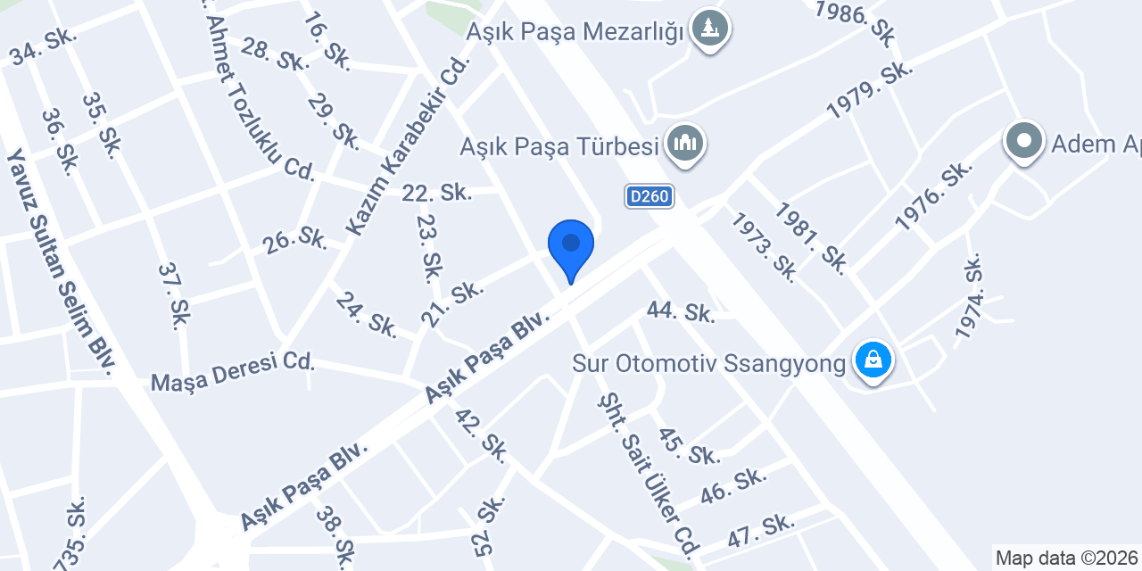 DOĞAN OTOMOTİV KARAMAN konumu