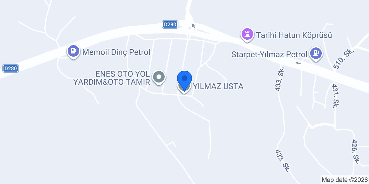 YILMAZ USTA konumu