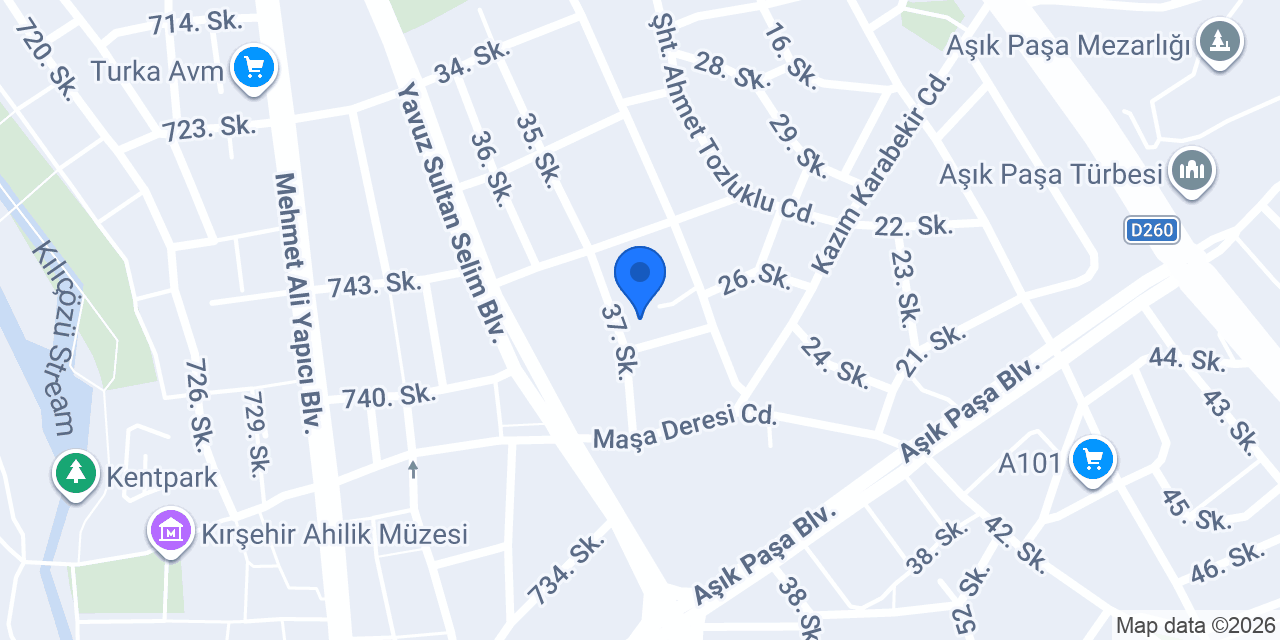 Özbağ su tesisat konumu