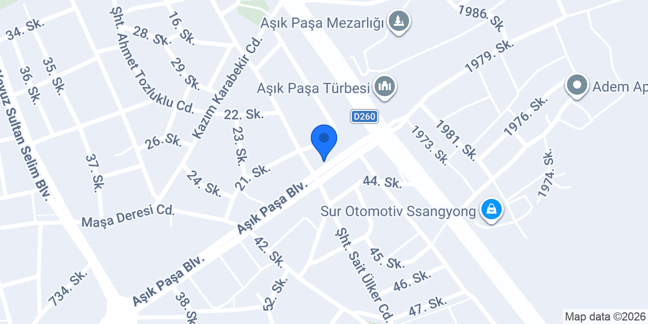 Kırşehir Diş Klinik40 konumu