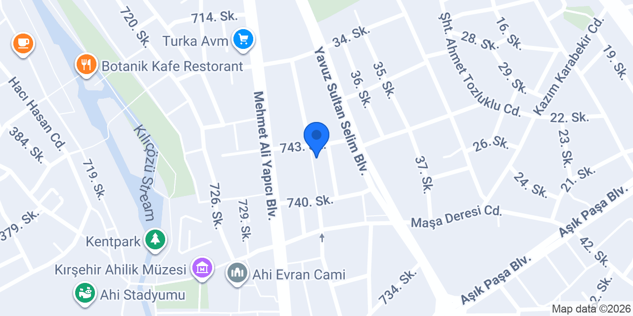 Akaröz Grup konumu
