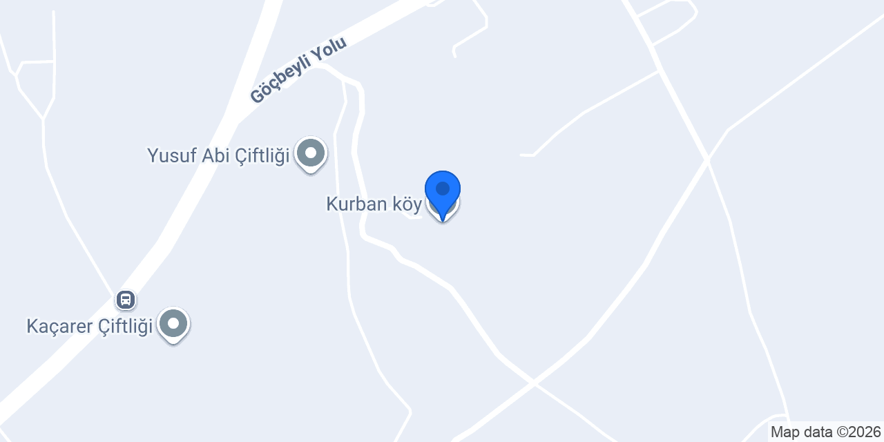 Kurban köy konumu