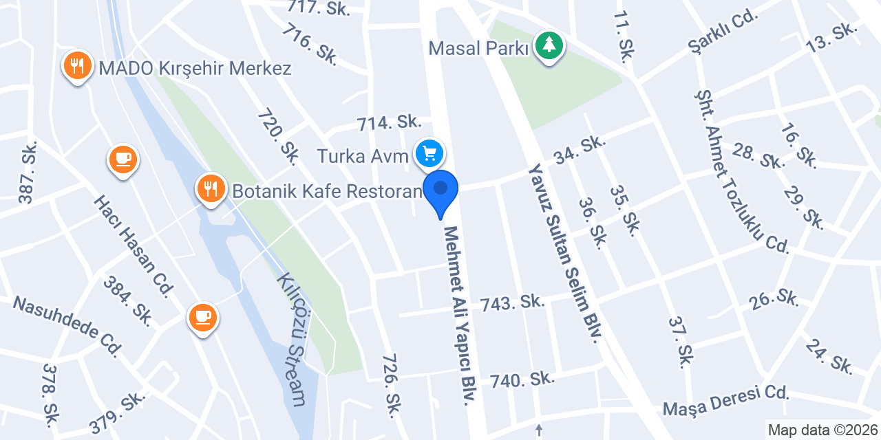 Dolunay Elektrik & Avize konumu