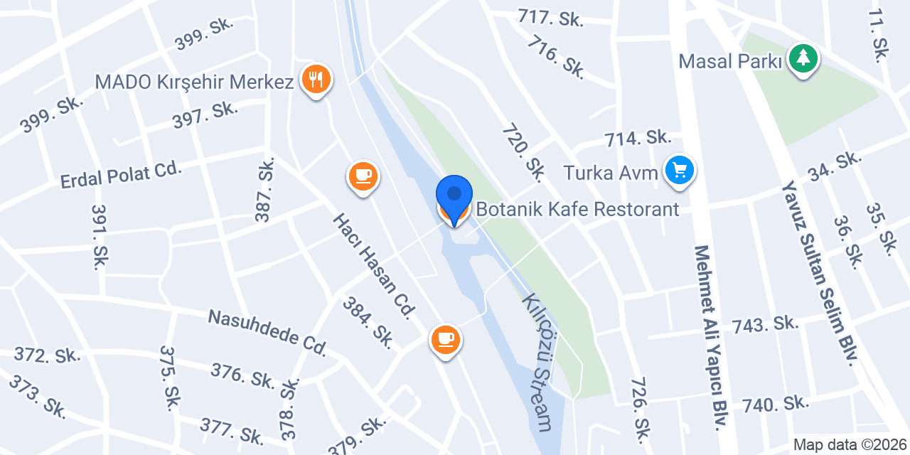Botanik Kafe Restorant konumu
