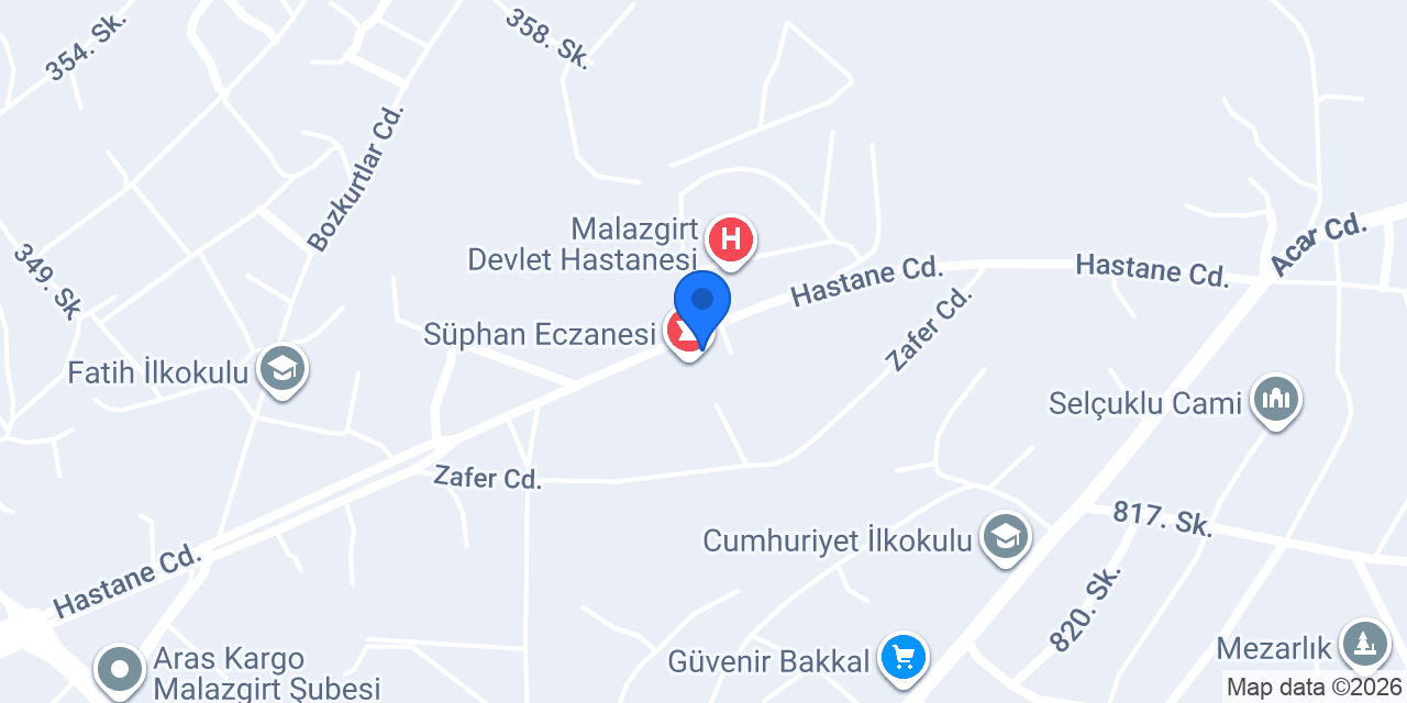 Ada Eczanesi konumu