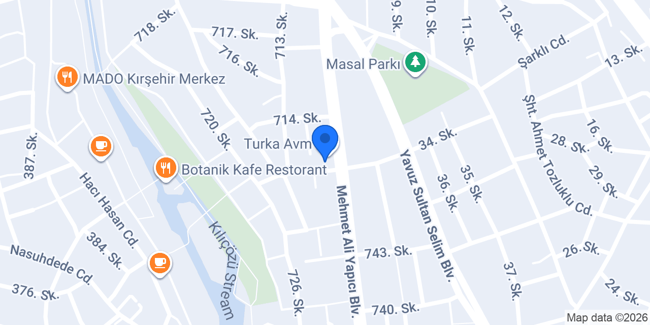 Moda Bayan Kuaförü konumu
