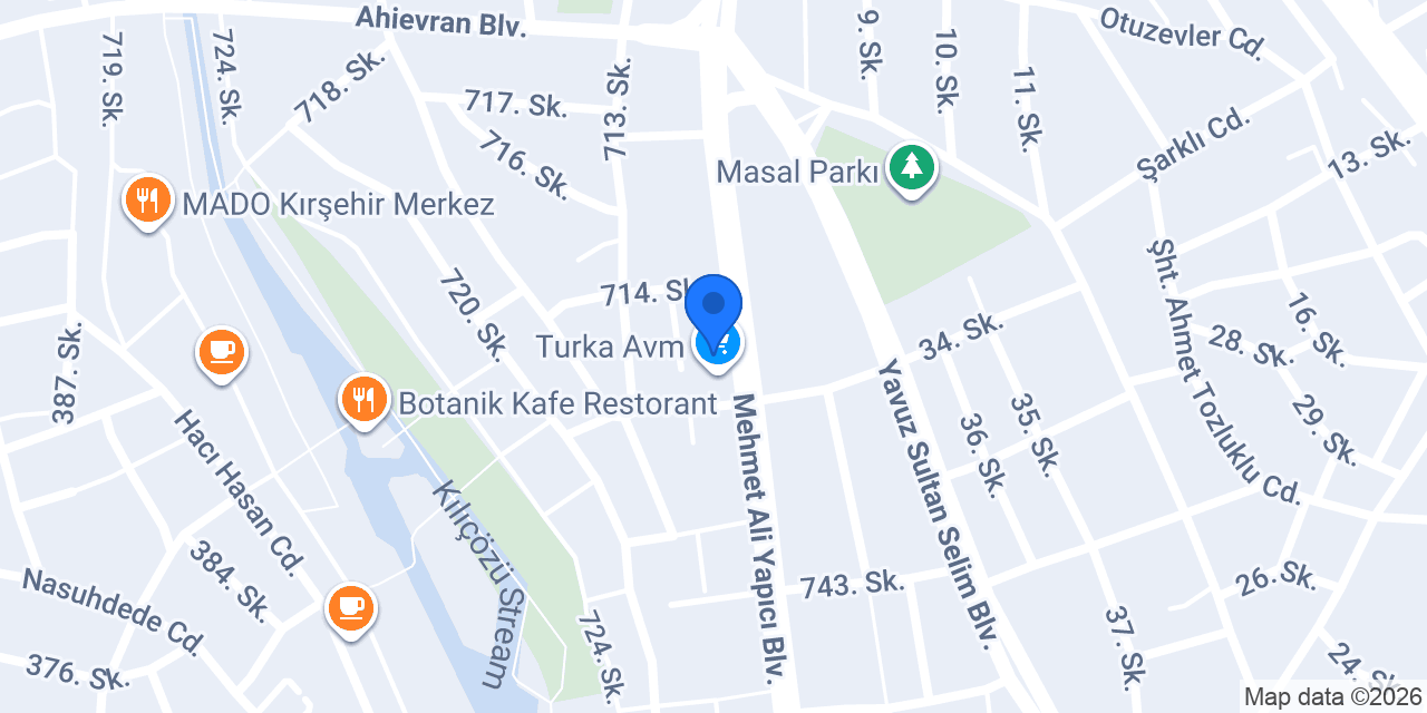 Semiramis Bahçe konumu