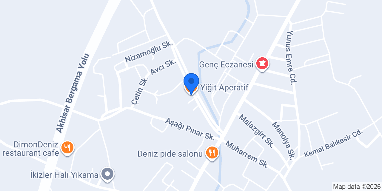 Yiğit Aperatif konumu