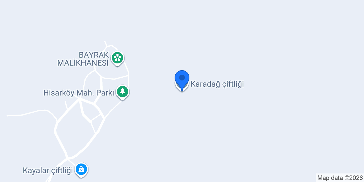 Karadağ çiftliği konumu