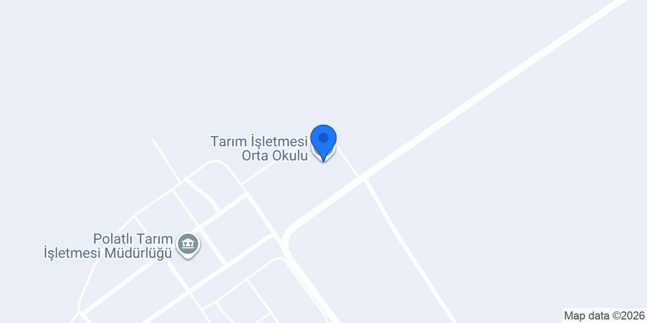 Tarım İşletmesi Orta Okulu konumu