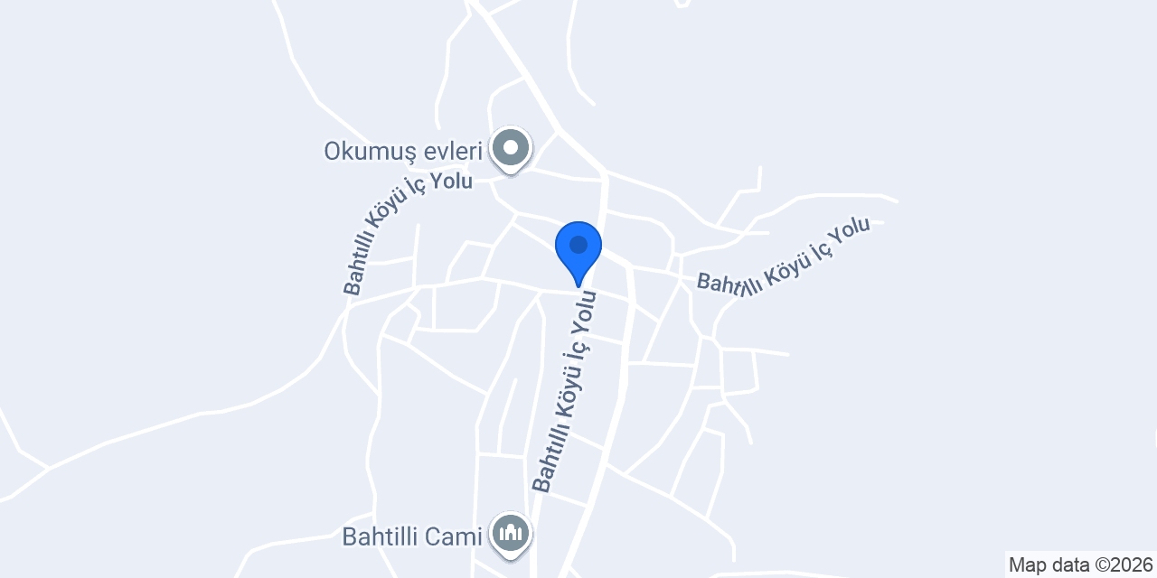 Bahtıllı Sağlık Ocağı konumu