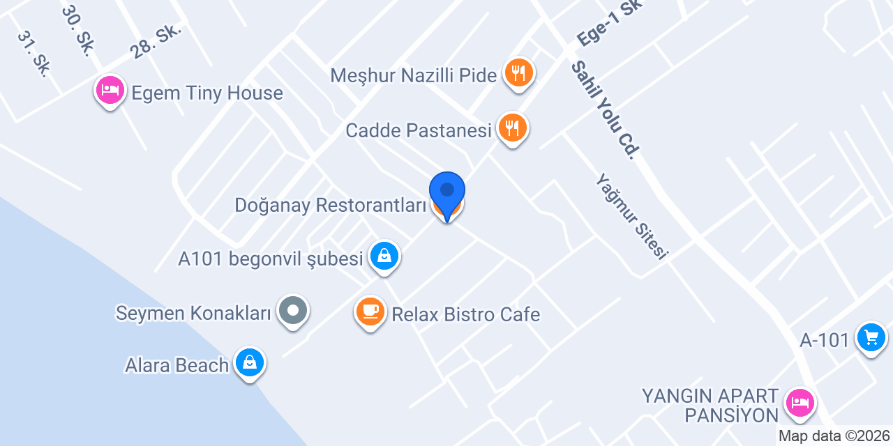 Doğanay Restorantları konumu