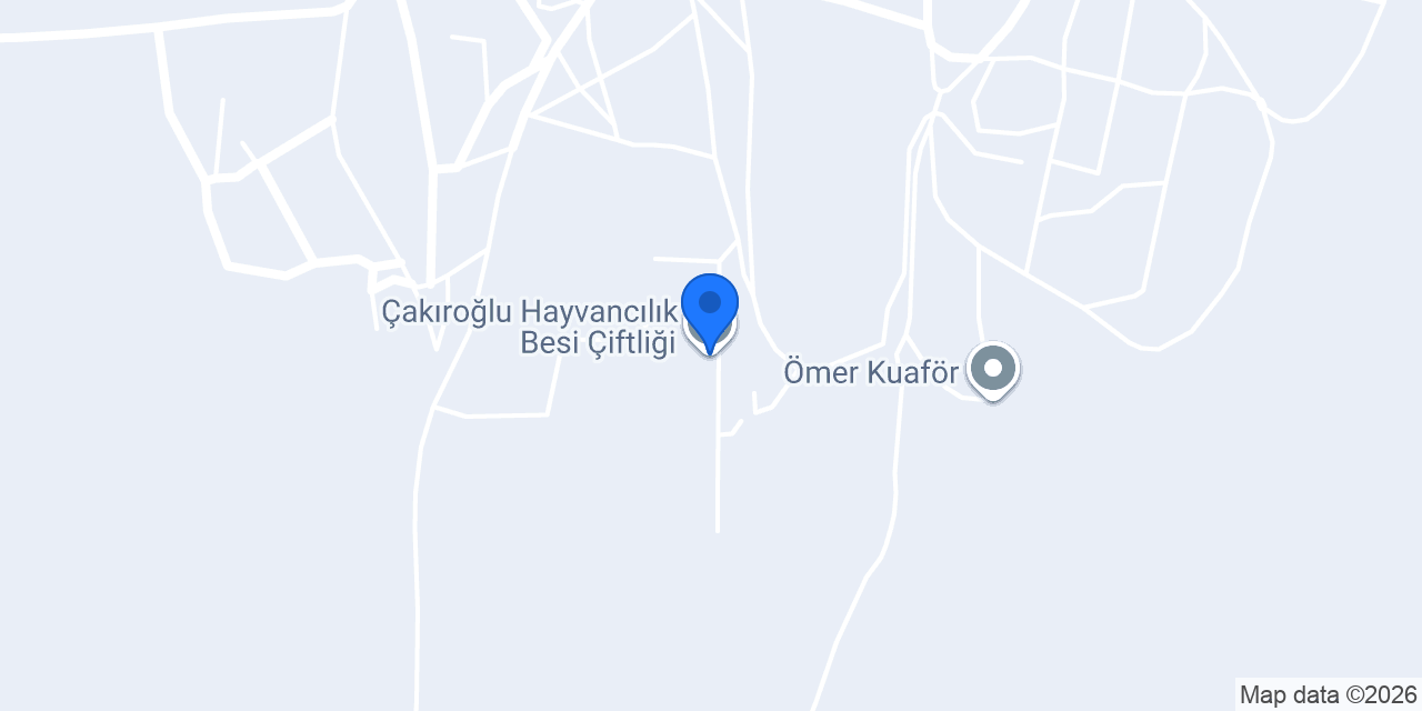 Çakıroğlu Hayvancılık Besi Çiftliği konumu