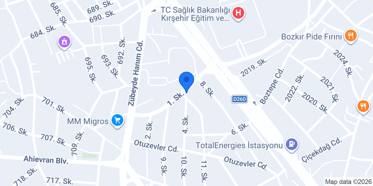 Komagene Etsiz Çiğ Köfte konumu