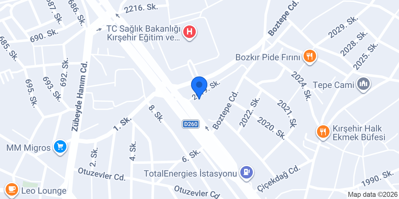 Sezenler Eczanesi konumu