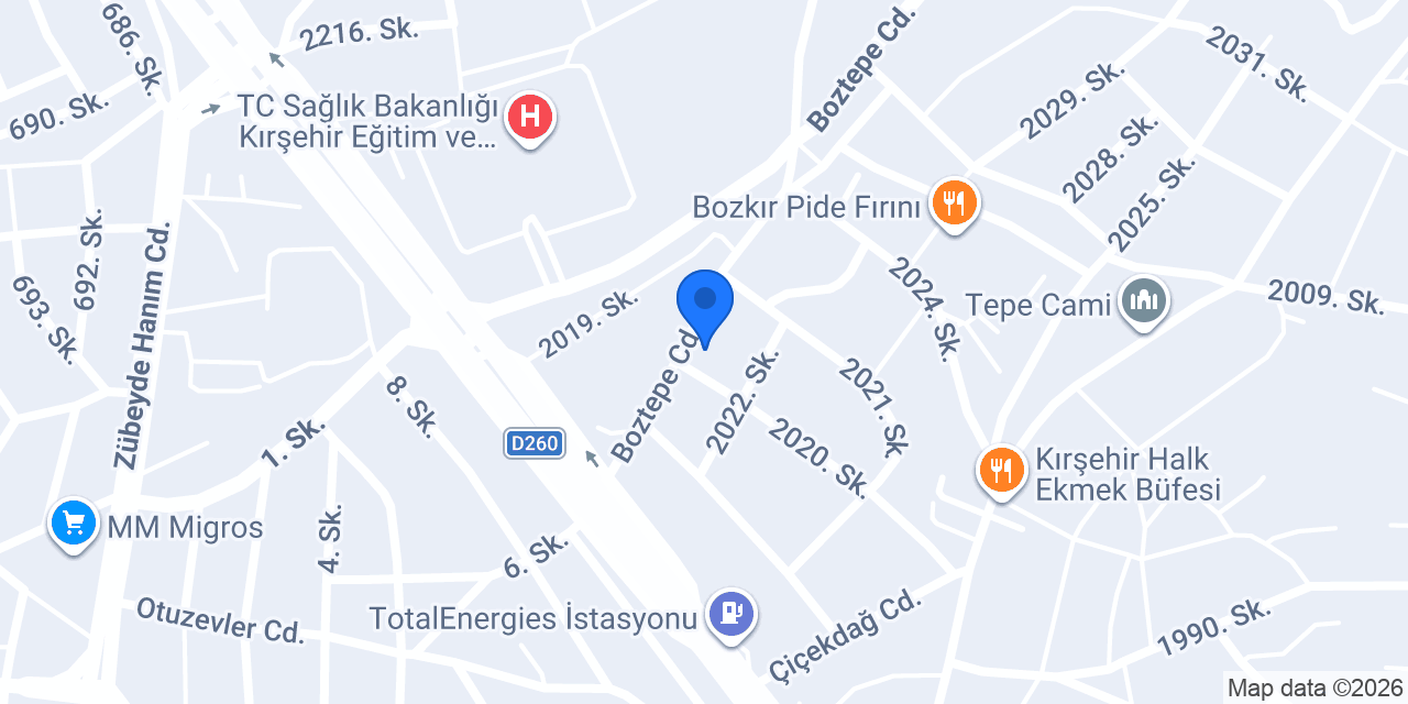 AYDINLAR İNŞAAT konumu