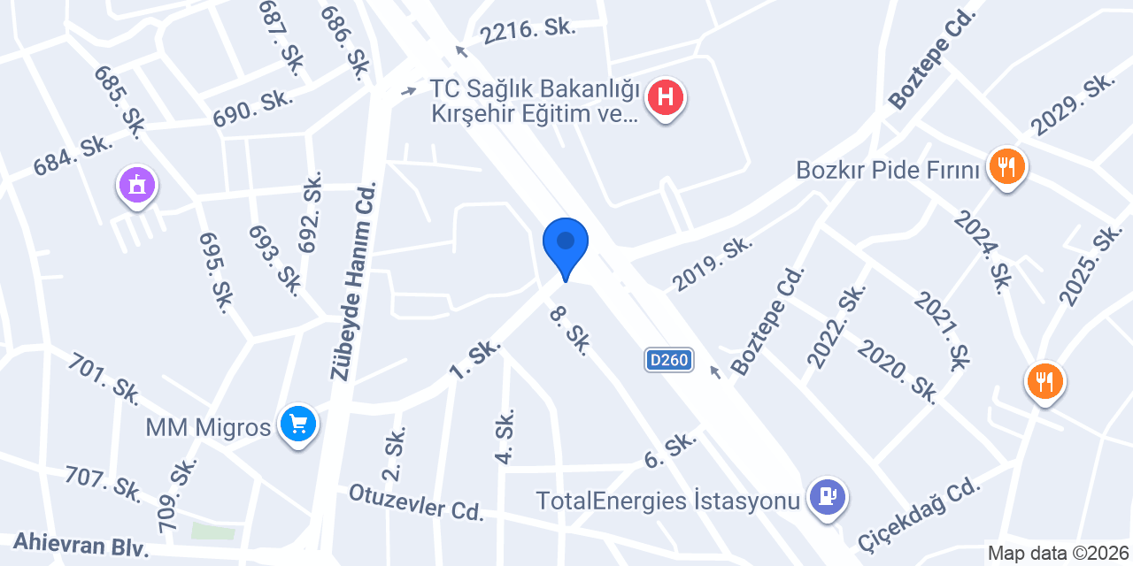 Gökbayrak Eczanesi konumu