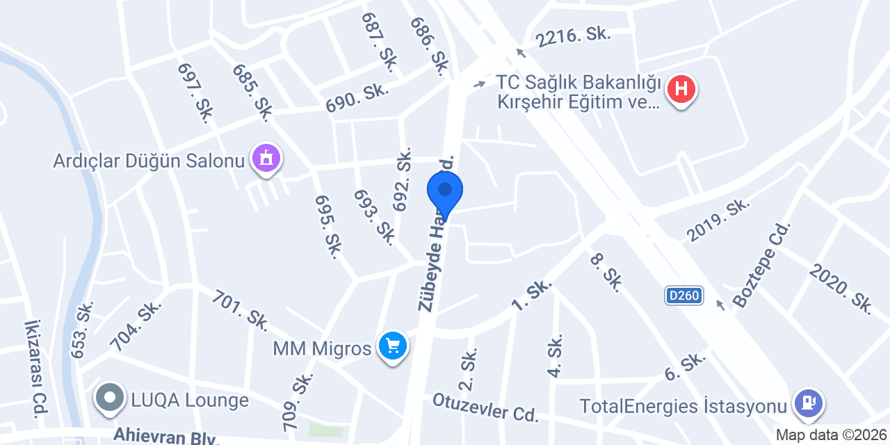 Kırşehir Duy Medikal konumu