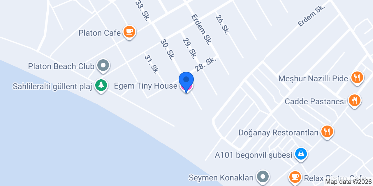Egem Tiny House konumu