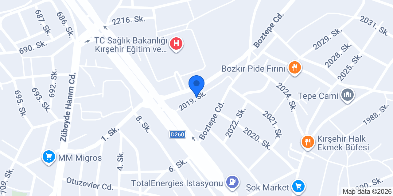 BETÜL OPTİK konumu