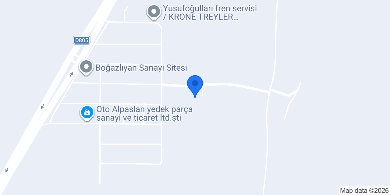 Özdal Ticaret konumu