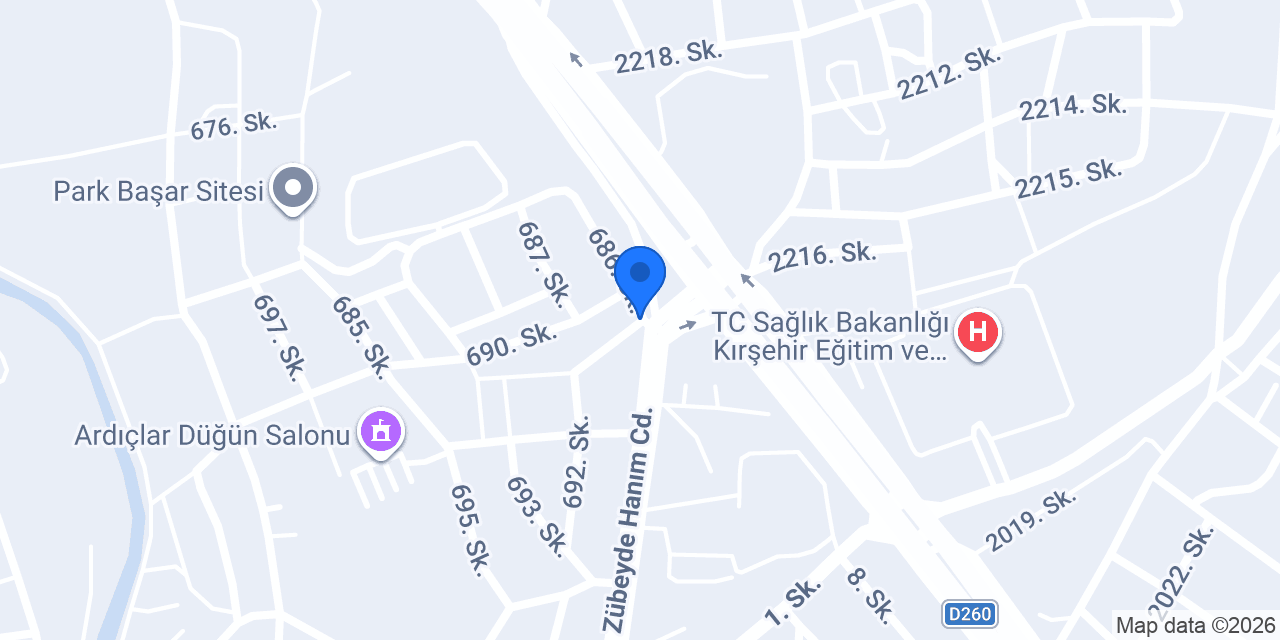 Bülent Börekçilik Kırşehir Ahi Evran konumu
