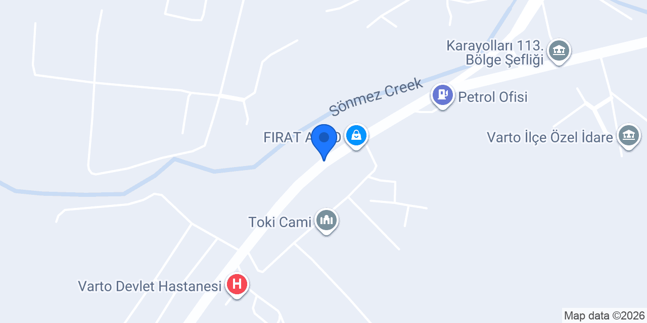 varto TK oto lastik konumu