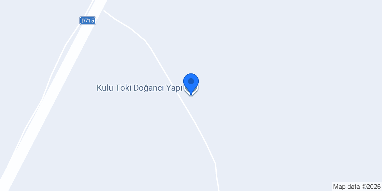 Kulu Toki Doğancı Yapı konumu