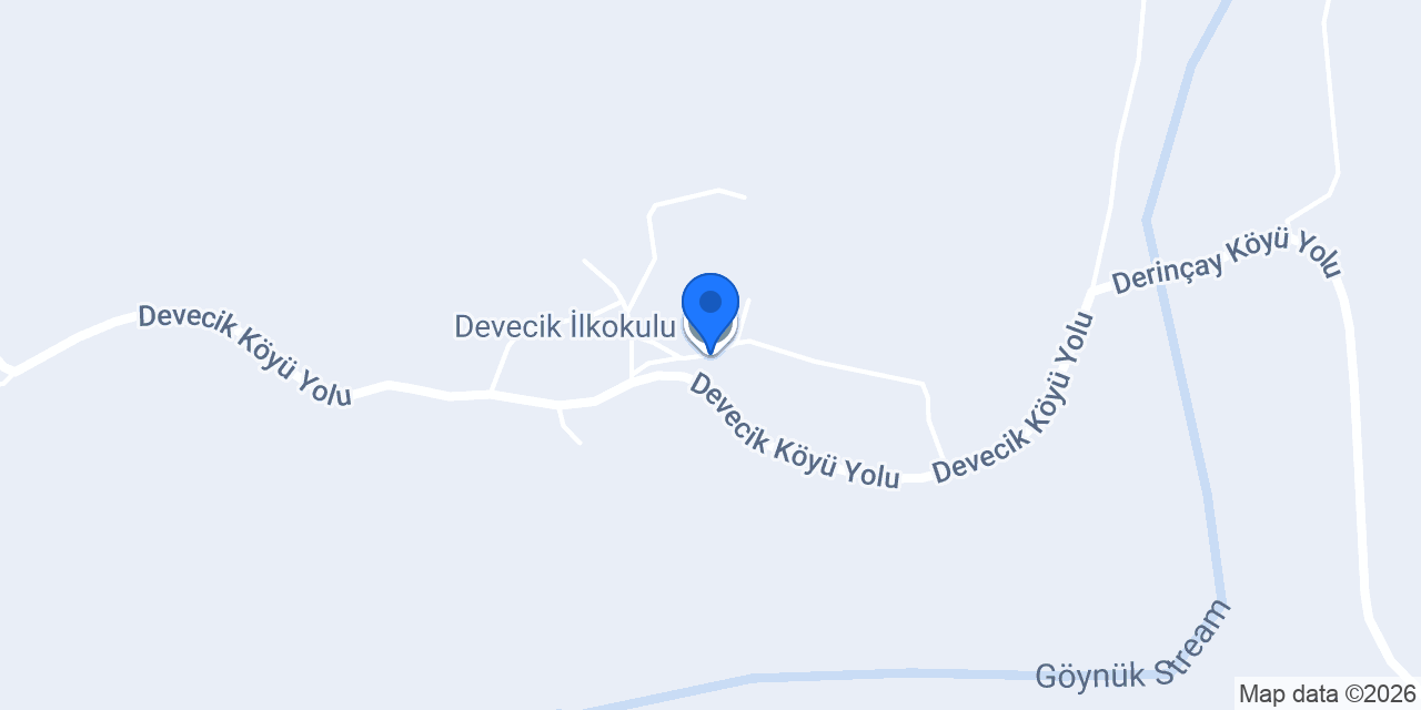 Devecik İlkokulu konumu