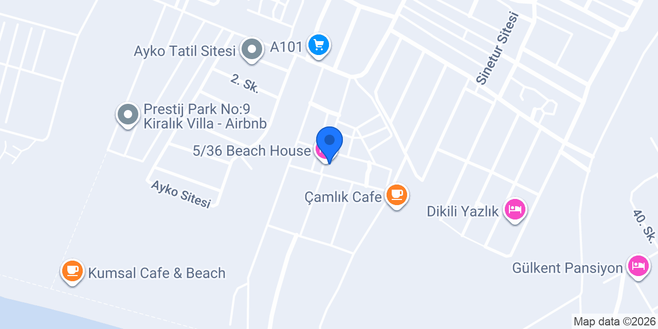 5/36 Beach House konumu