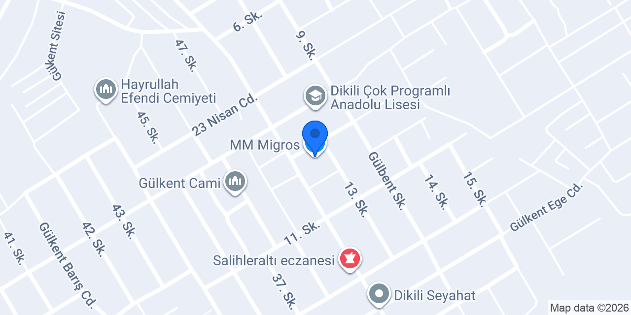 MM Migros konumu