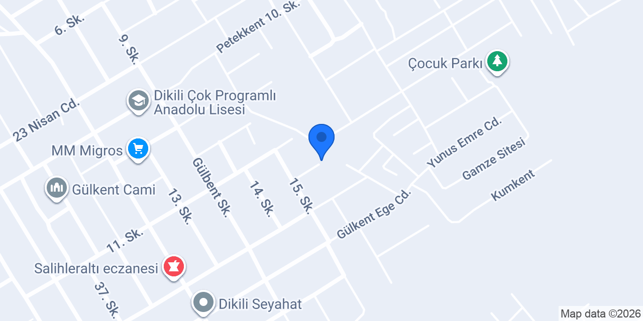 Ekşioğlu Mega Yapı konumu