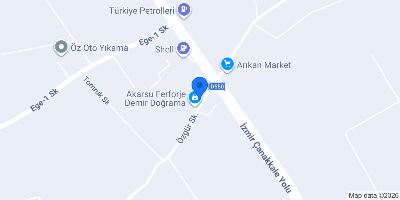 Denizli yapi dekorasyon konumu