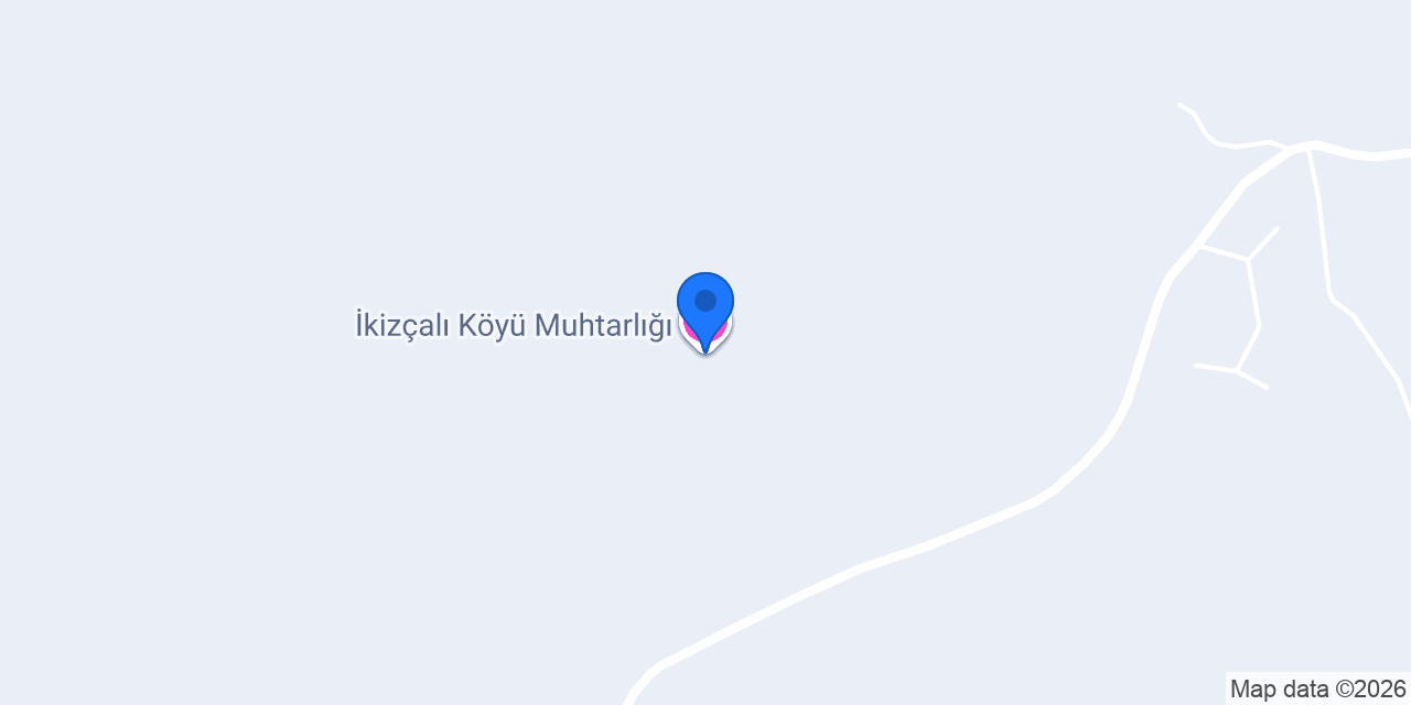 İkizçalı Köyü Muhtarlığı konumu