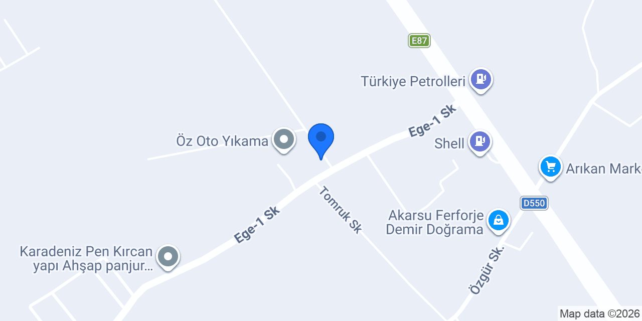 YEŞİM DİZAYN konumu