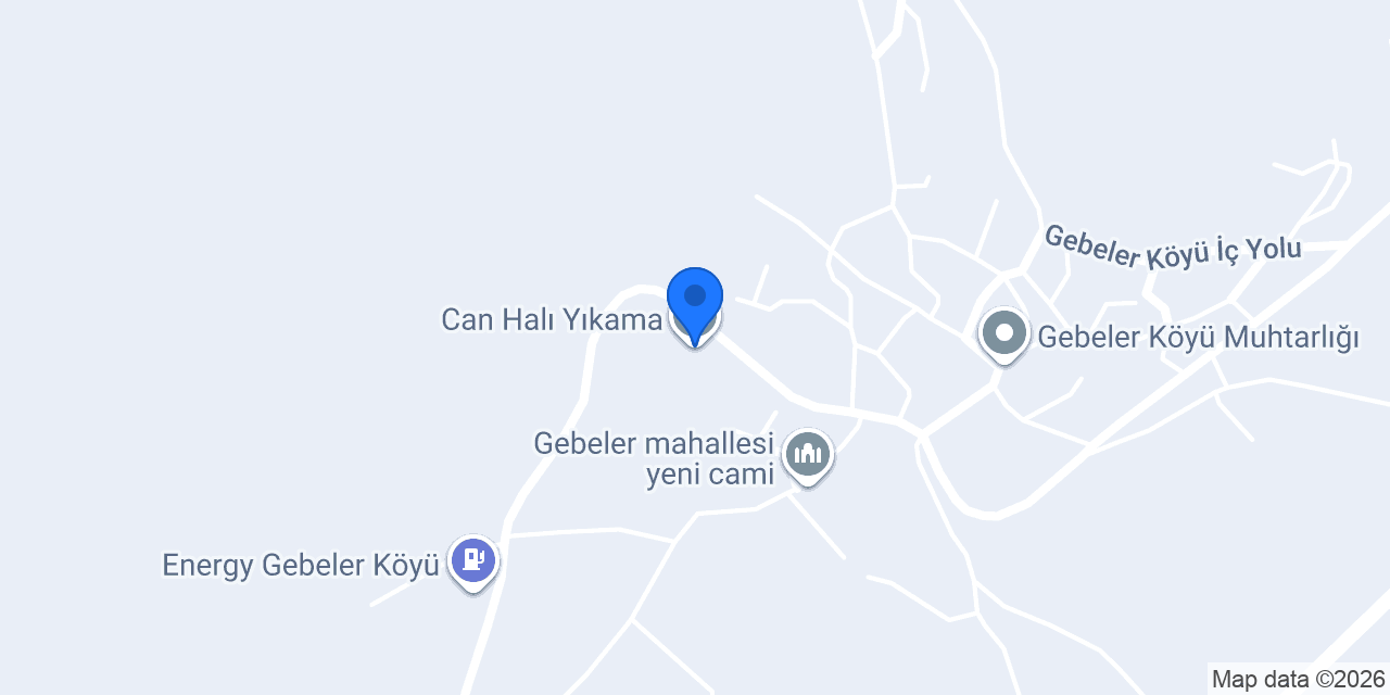 Can Halı Yıkama konumu