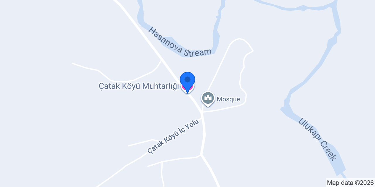 Çatak Köyü Muhtarlığı konumu