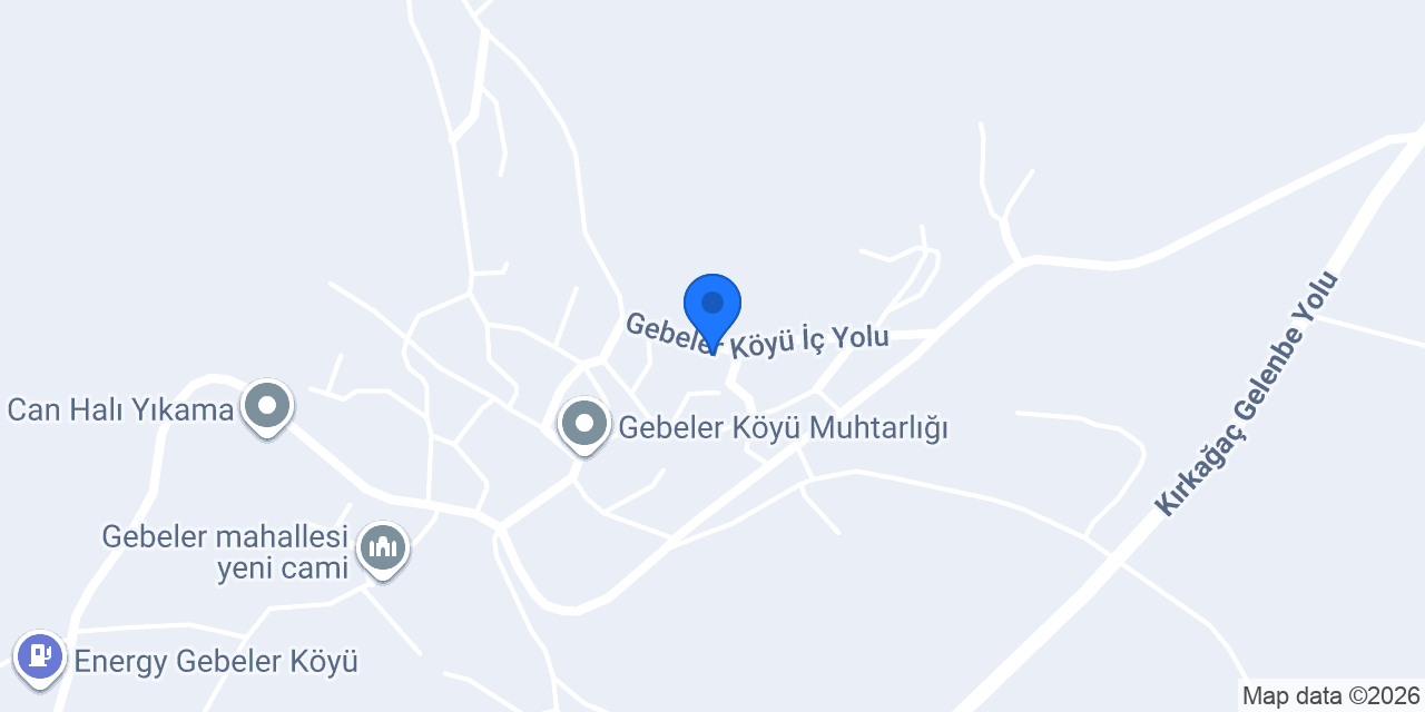 Gebeler İlkokulu konumu