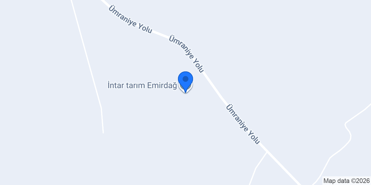 İntar tarım Emirdağ konumu