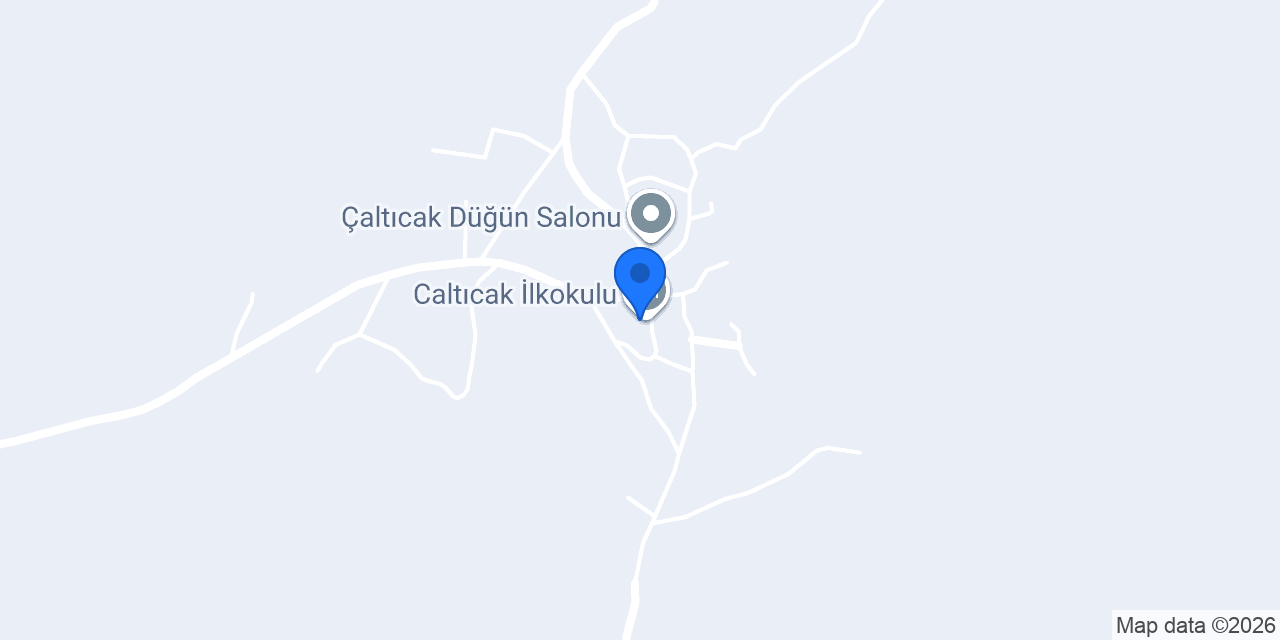 Caltıcak İlkokulu konumu