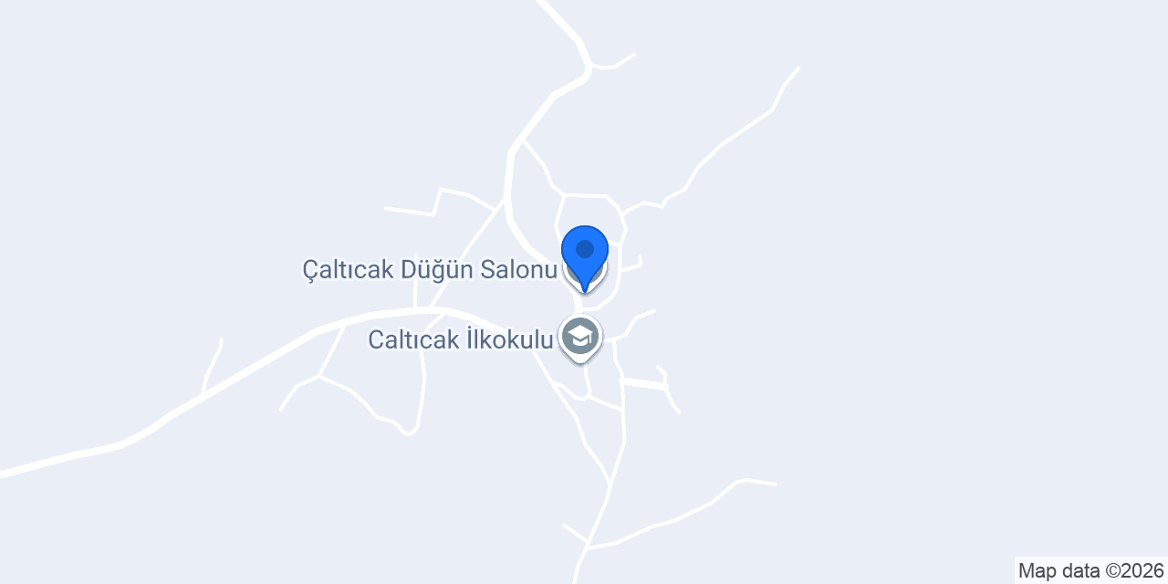Çaltıcak Köyü Muhtarlığı konumu