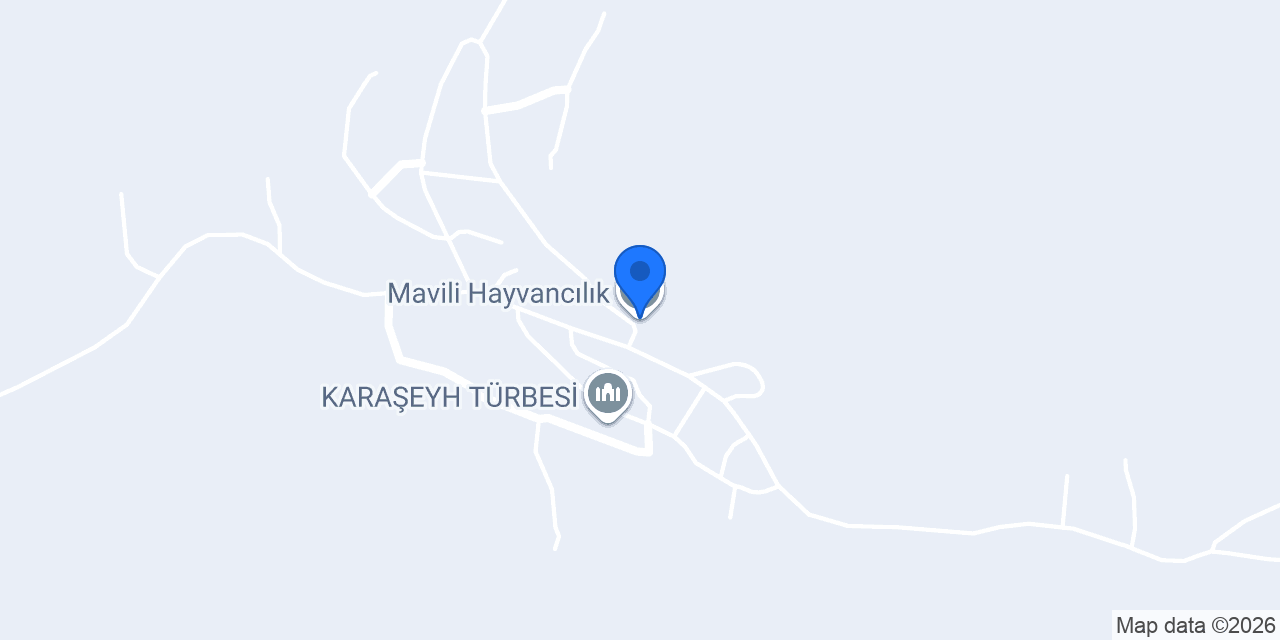 Mavili Hayvancılık konumu