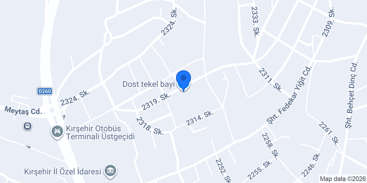 Dost tekel bayi konumu