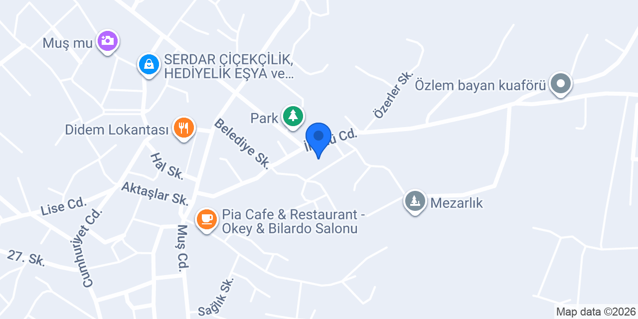 Varto Belediye konumu