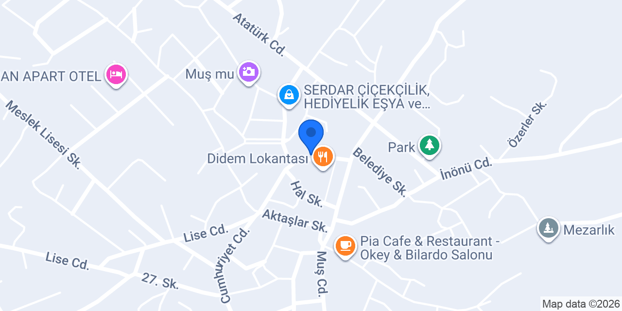 Halkbank Varto Şubesi konumu