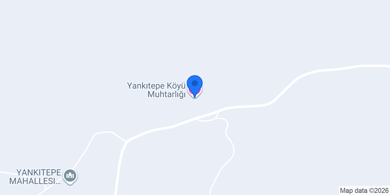 Yankıtepe Köyü Muhtarlığı konumu