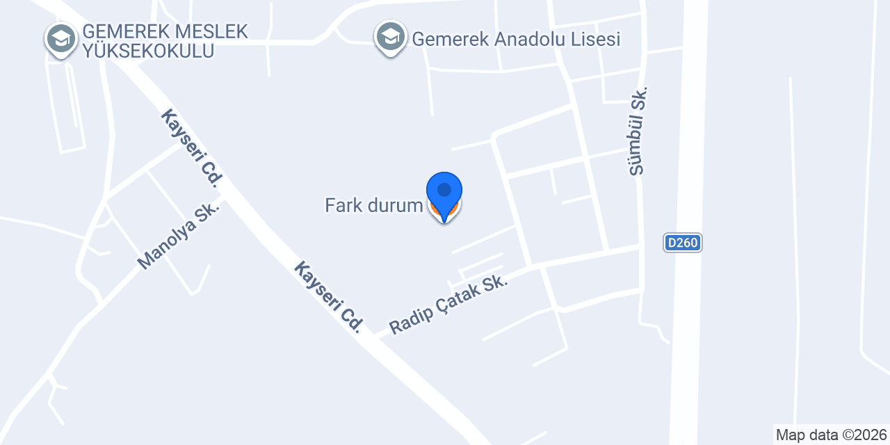 Fark durum konumu