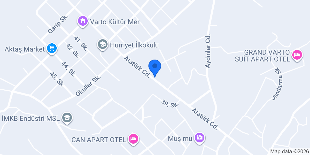 HAS Unlu Mamülleri konumu