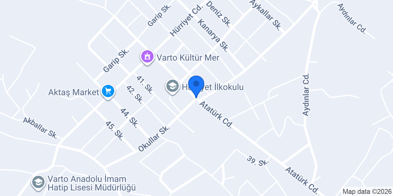 Halk Kütüphanesi konumu