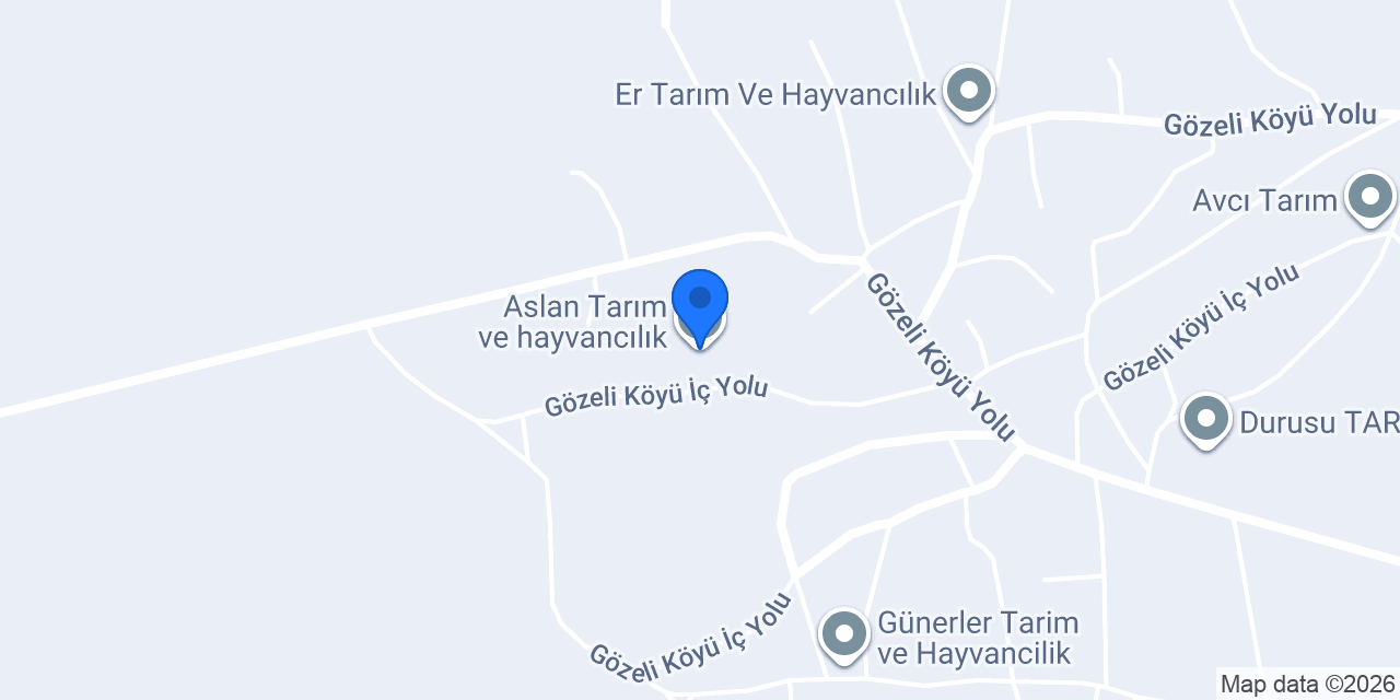 Aslan Tarım ve hayvancılık konumu